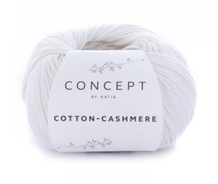 Materialpaket Originalwolle Shirt Vollmnd oder Halbmond | ohne Anleitung | Katia Cotton Cashmere