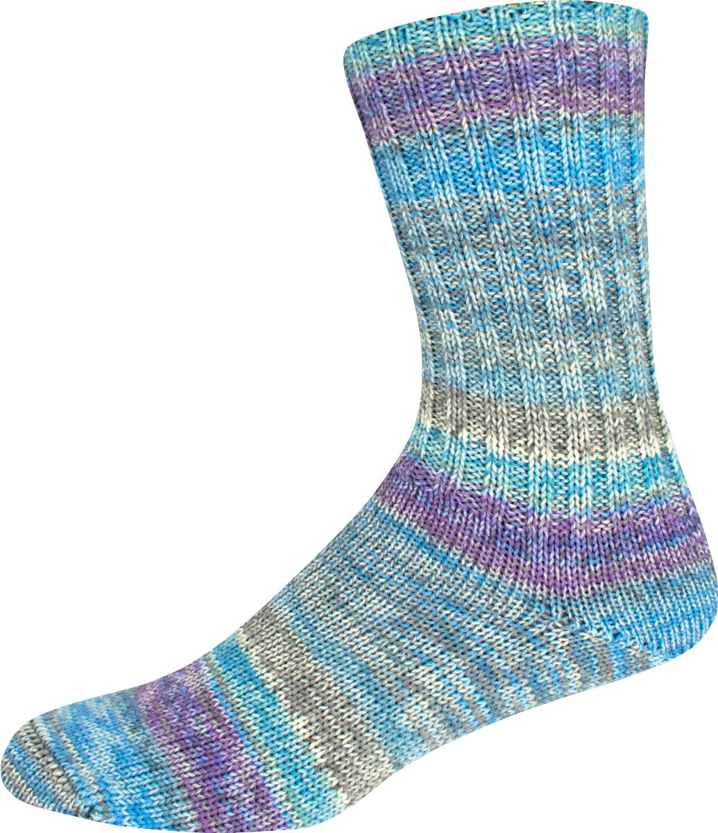 Supersocke Merino Extrafein Sort. 345 Color 4-fach von ONline
