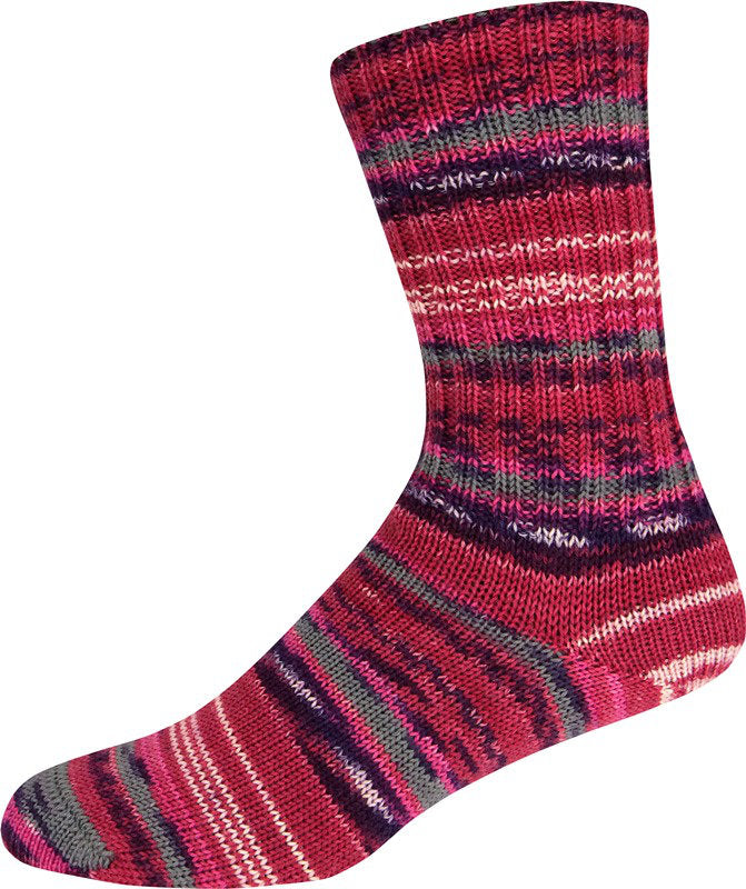 Supersocke Merino Extrafein Sort. 345 Color 4-fach von ONline