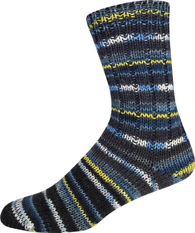 Supersocke 6-fach Merino Color von ONline