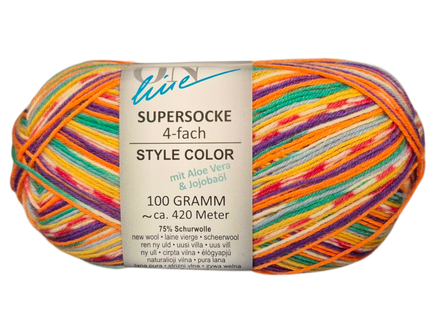 Supersocke Style Color Sort. 383 4-fach