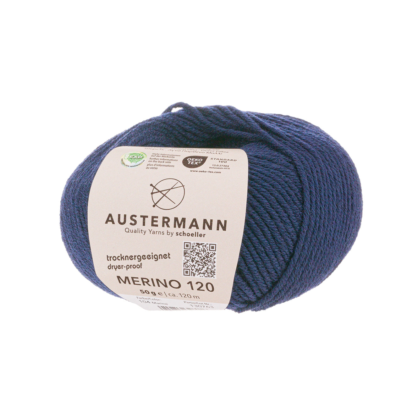 Wollpaket Troyer Pullover "MaveRick" ohne Anleitung|einfarbig|Wolle|Merino 120|Austermann|