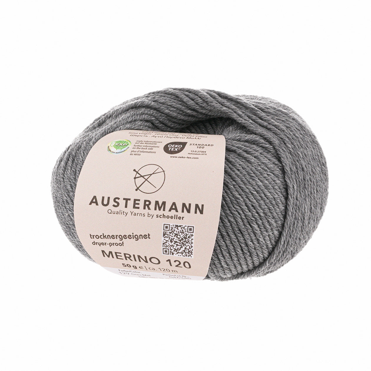 Wollpaket Troyer Pullover "MaveRick" ohne Anleitung|einfarbig|Wolle|Merino 120|Austermann|