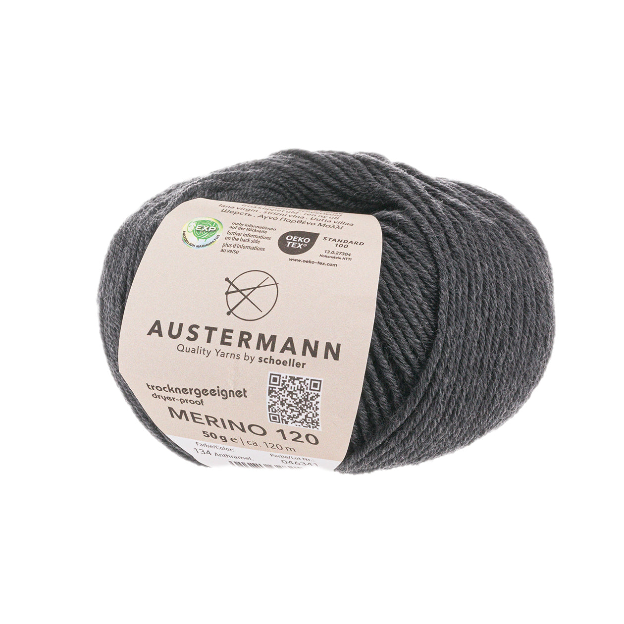 Wollpaket Troyer Pullover "MaveRick" ohne Anleitung|einfarbig|Wolle|Merino 120|Austermann|
