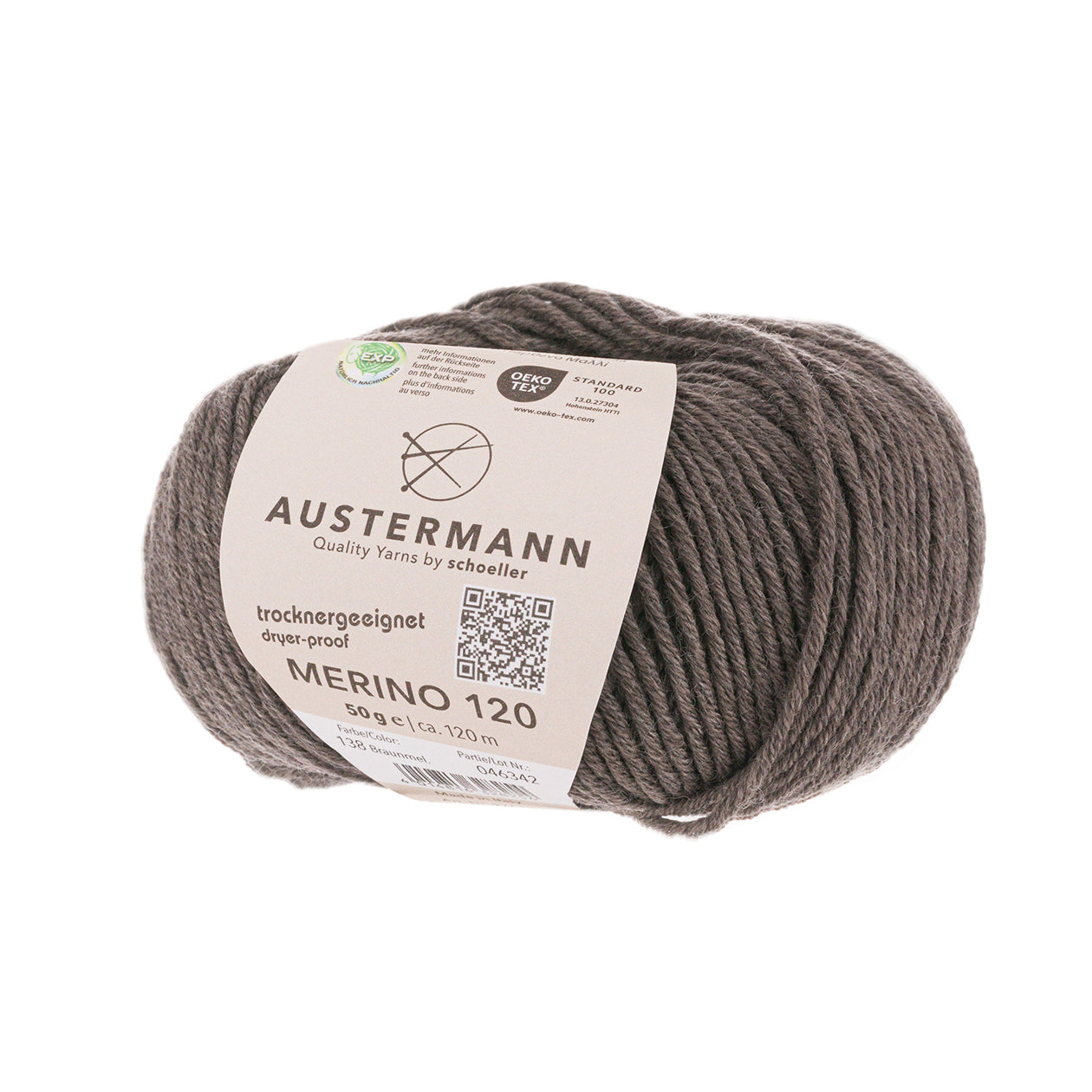 Wollpaket Troyer Pullover "MaveRick" ohne Anleitung|einfarbig|Wolle|Merino 120|Austermann|