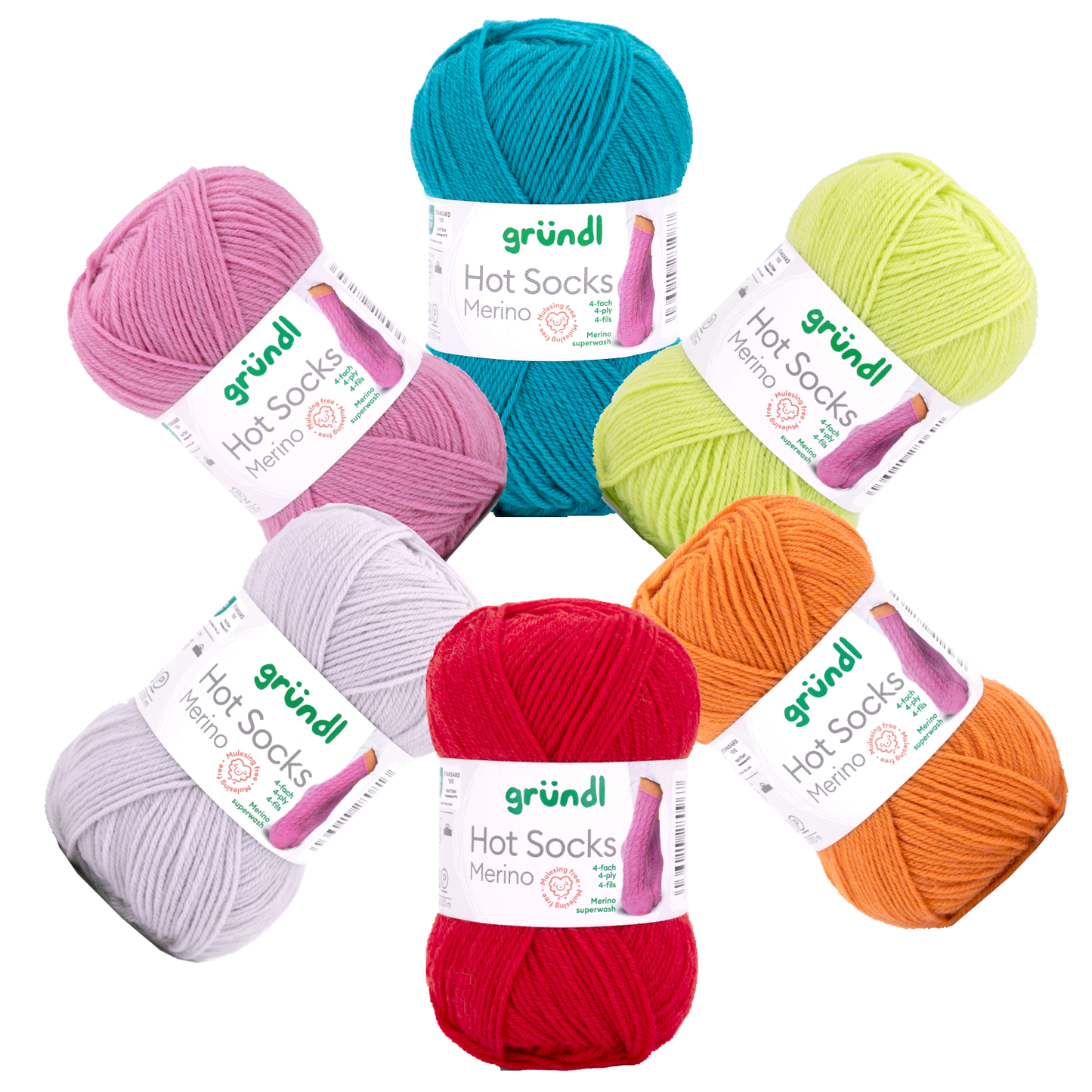 Hot Socks Merino | von Gründl | Socken – | Tücher - | & Pullover - Wolle