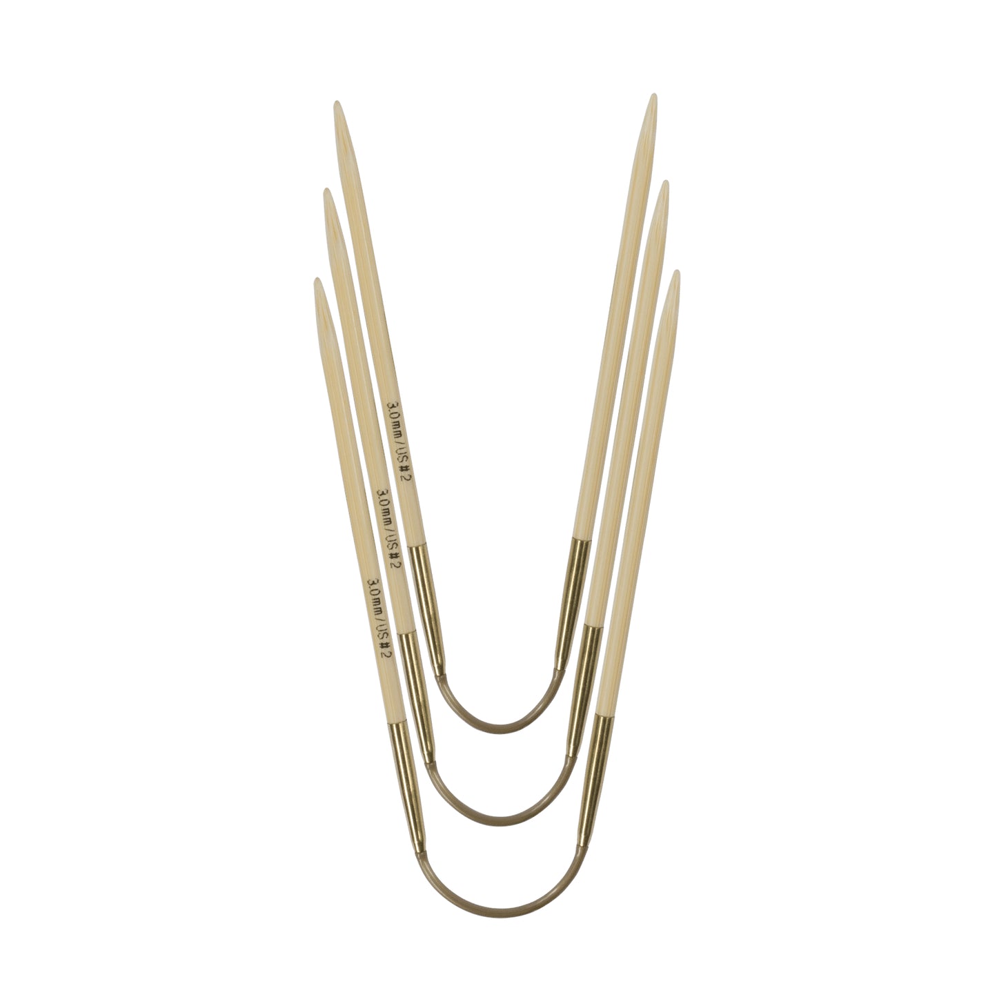 Nadelspiel addiCraSyTrio Bambus von addi