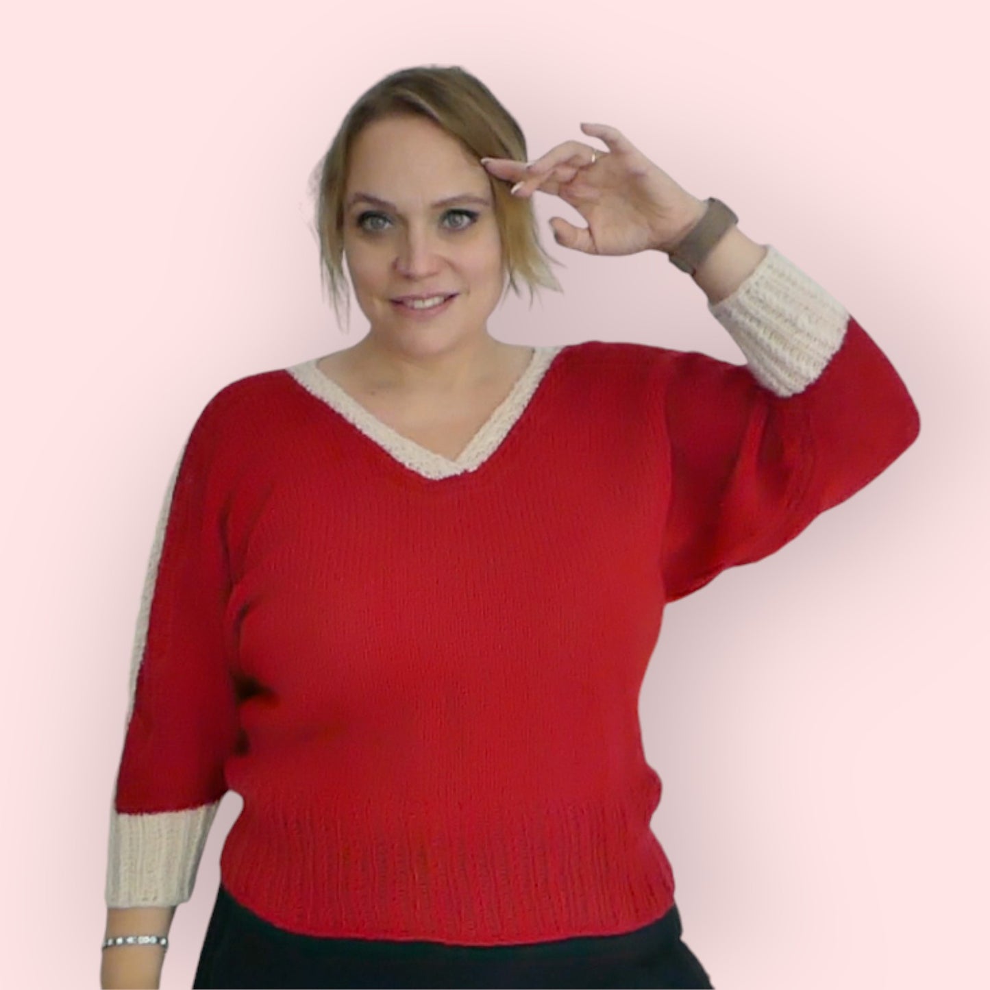 Fledermaus Pullover Teufelchen | Einzelanleitung | Stricken | Sylvie Rasch