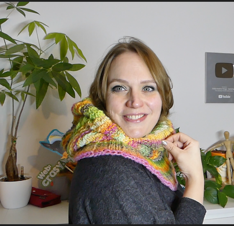 Kapuzenschal Bonny und Clyde | Anleitung | Stricken | Sylvie Rasch