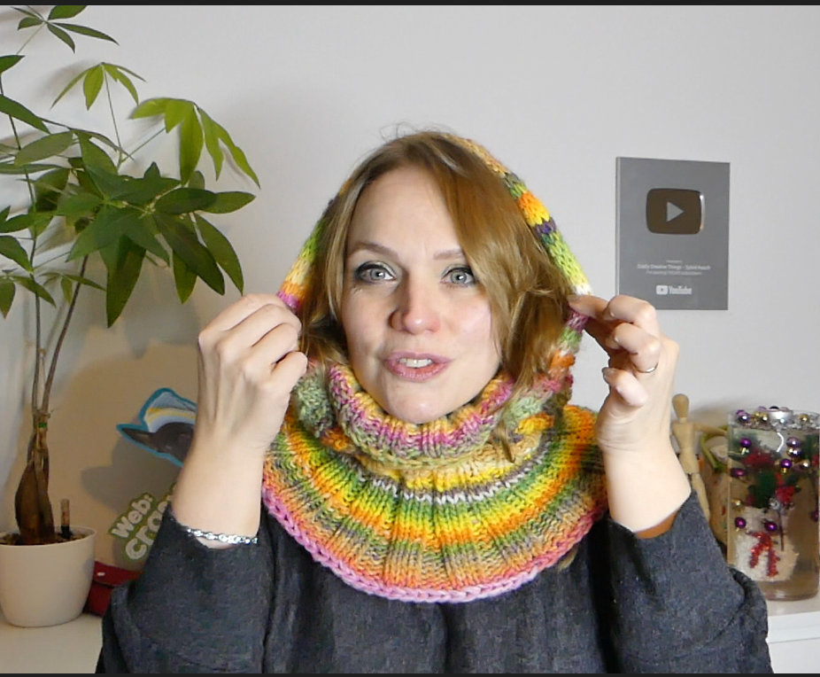 Kapuzenschal Bonny und Clyde | Anleitung | Stricken | Sylvie Rasch