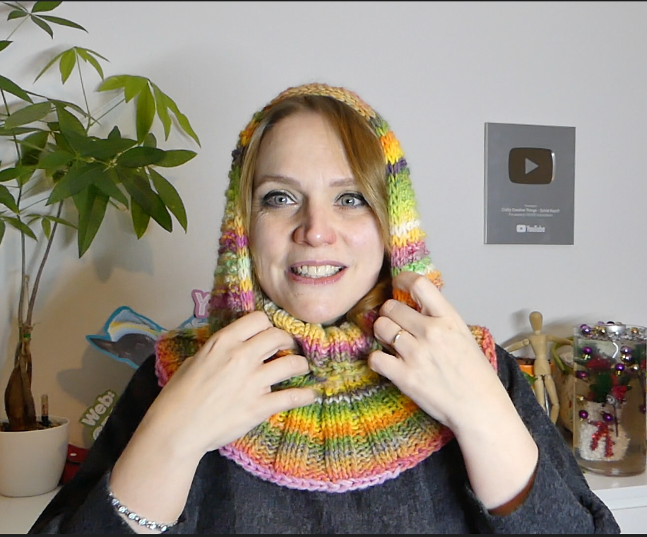 Kapuzenschal Bonny und Clyde | Anleitung | Stricken | Sylvie Rasch