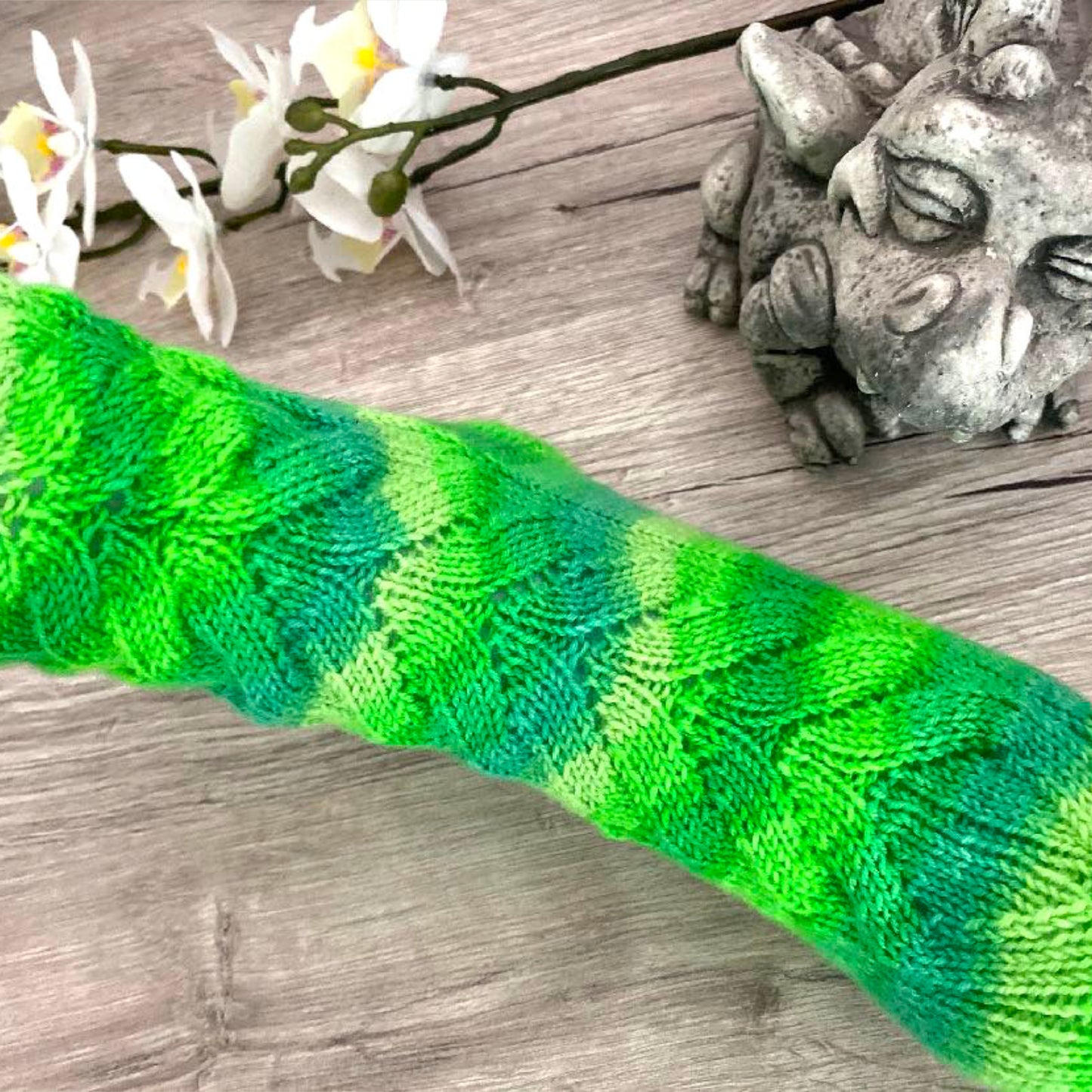 Socke Blattling | Einzelanleitung | Stricken | Sylvie Rasch