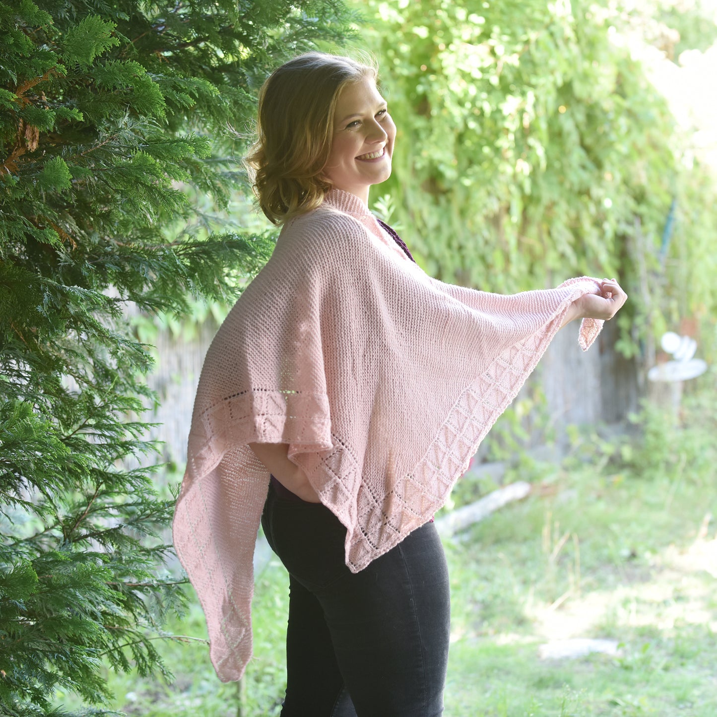 Tuch Blütenduft oder dein ganz individuelles | Einzelanleitung | Stricken | Sylvie Rasch
