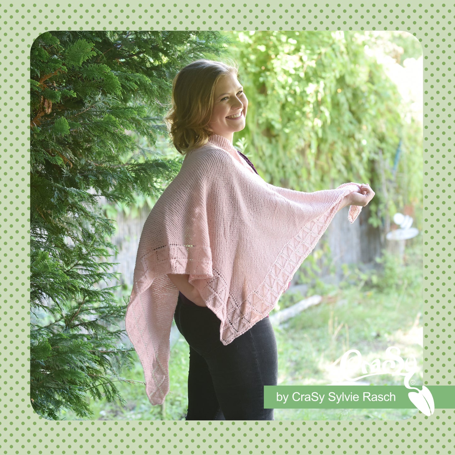 Tuch Blütenduft oder dein ganz individuelles | Einzelanleitung | Stricken | Sylvie Rasch
