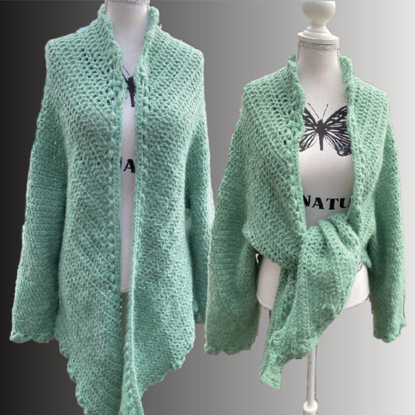 Häkeljacke Boho Anleitung als PDF | Anleitung als PDF | Häkeln | Sylvie Rasch