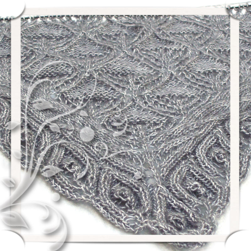 Dreiecktuch Dornröschen ehemals Autumnfield Anleitung als PDF | Anleitung als PDF | Stricken | Sylvie Rasch