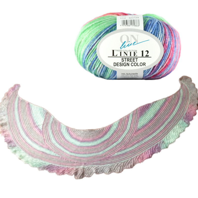 Tuch La Fenice | Anleitung | Stricken | Sylvie Rasch