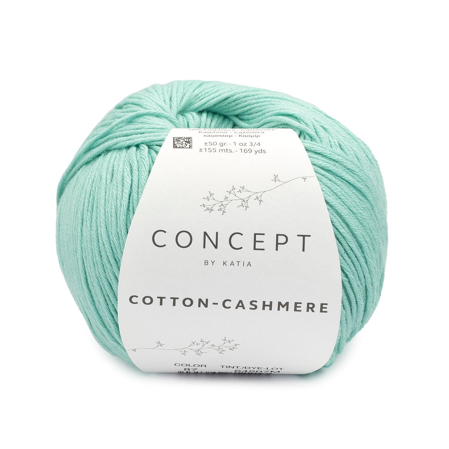 Materialpaket Sylvie & Pixelrick kurzärmlig ohne Anleitung - Original Cotton Cashmere von Katia