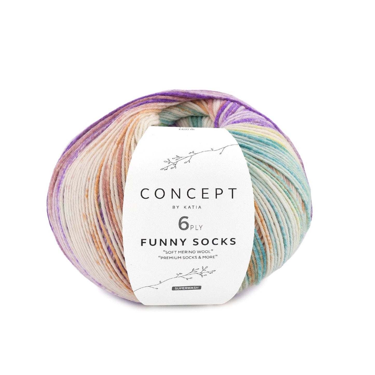 Funny Socks|Katia Garne|Katia Concept|für Socken|Pullover|Tücher|Westen