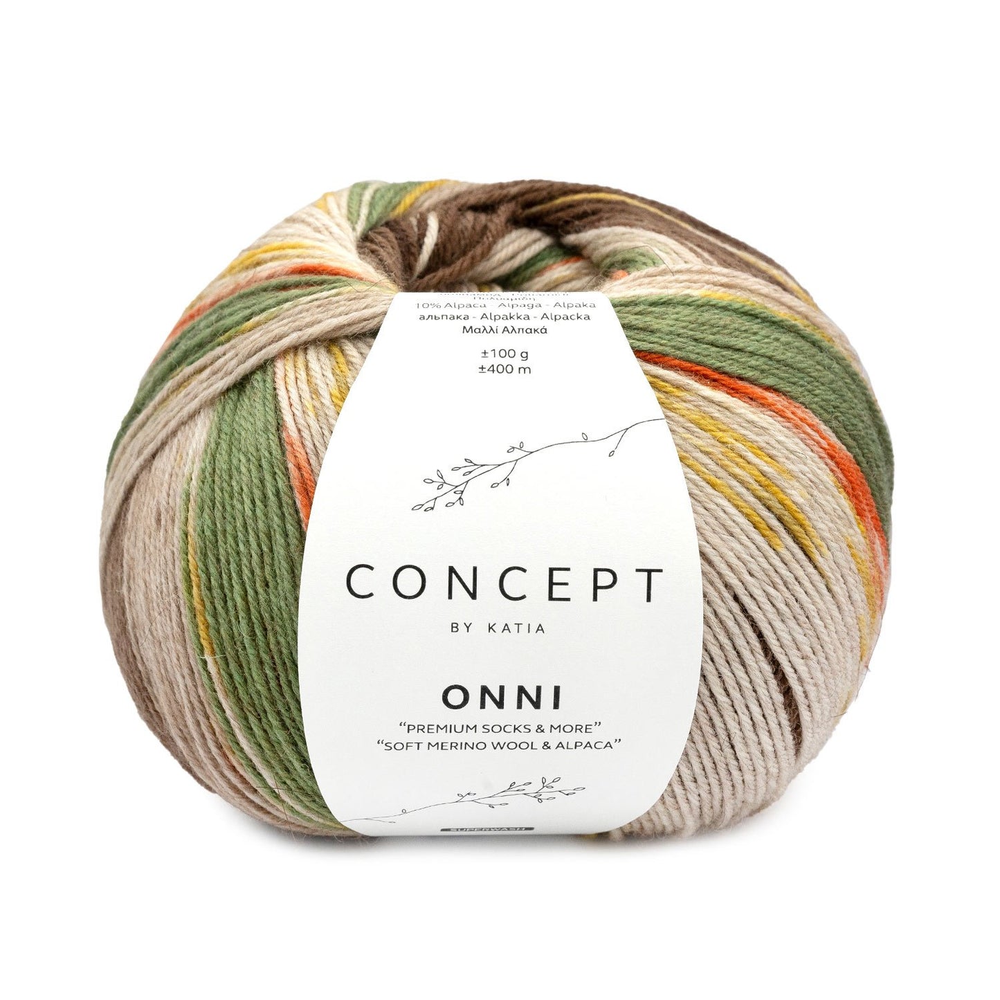 Onni Socks|Katia Garne|Katia Concept|für Socken|Pullover|Tücher|Westen