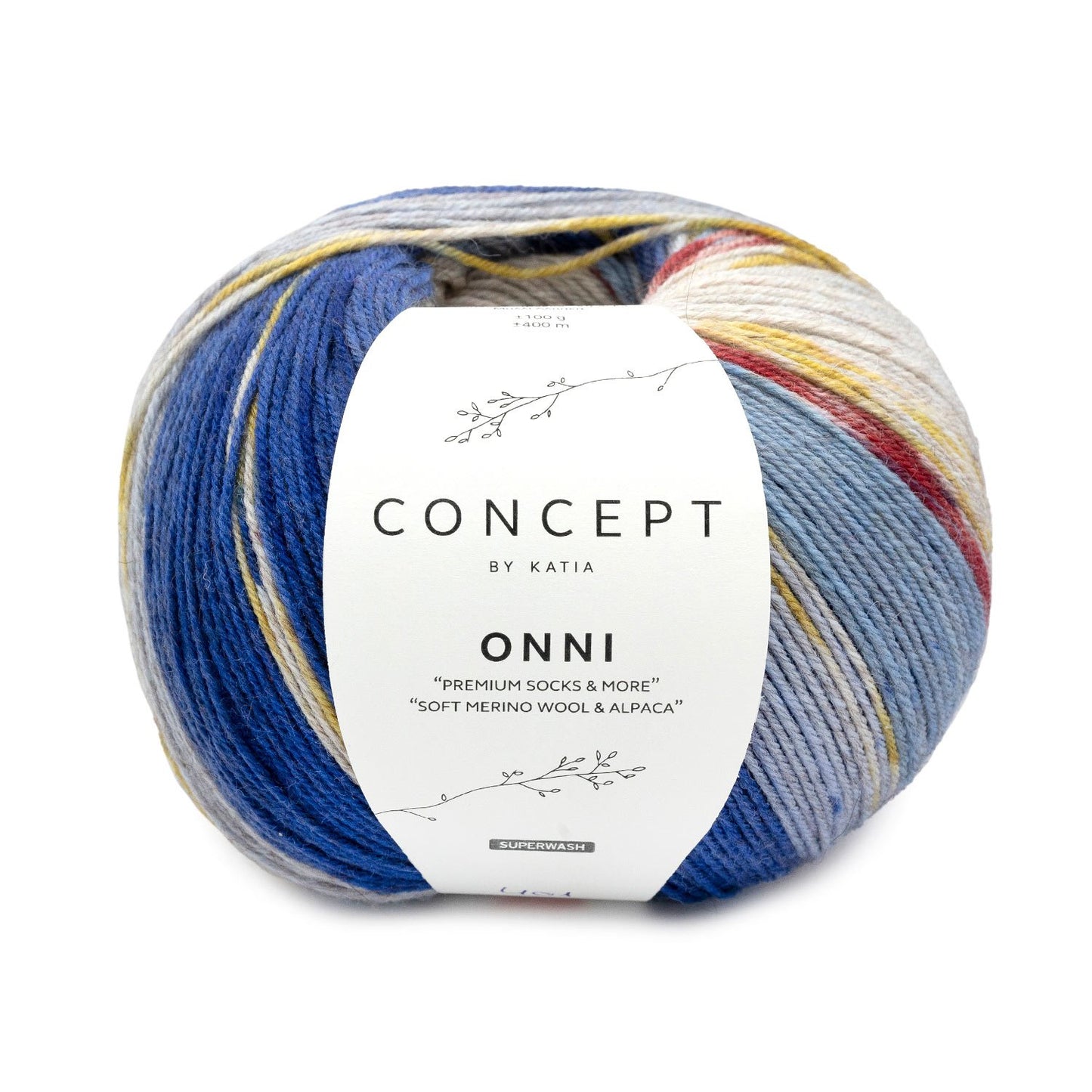 Onni Socks|Katia Garne|Katia Concept|für Socken|Pullover|Tücher|Westen