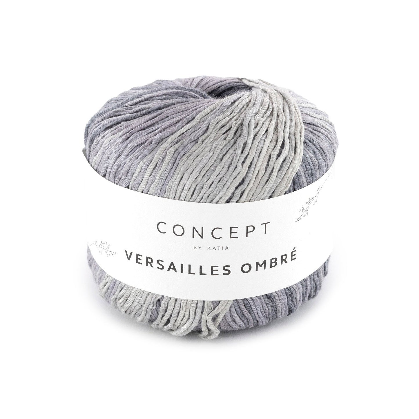 Materialpaket Shirt Löchrick ohne Anleitung - Originalwolle Versailles Ombre von Katia