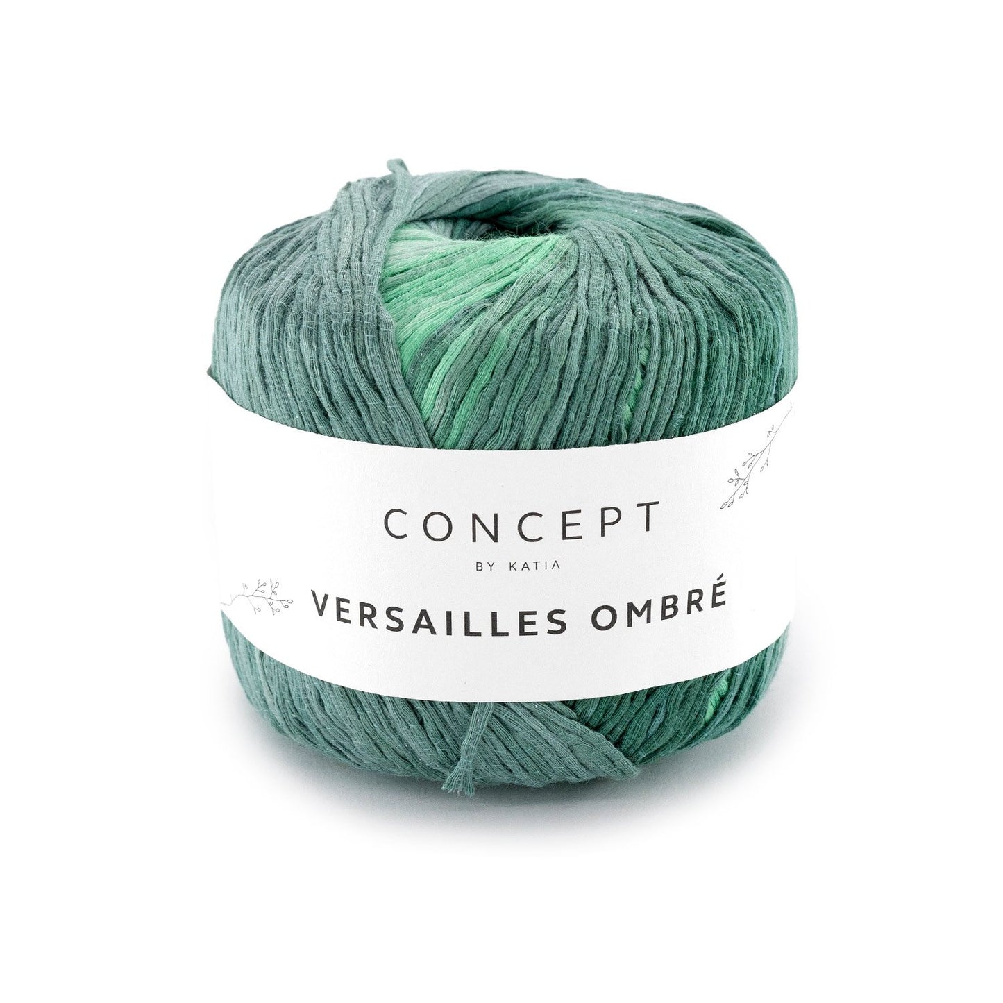 Materialpaket Shirt Löchrick ohne Anleitung - Originalwolle Versailles Ombre von Katia