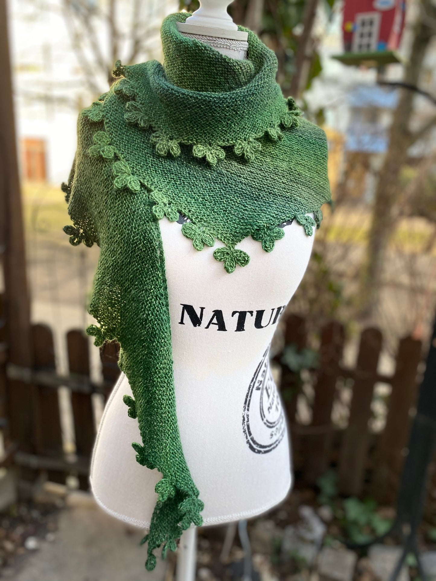 Tuch St Patrick | Einzelanleitung | Stricken | Sylvie Rasch