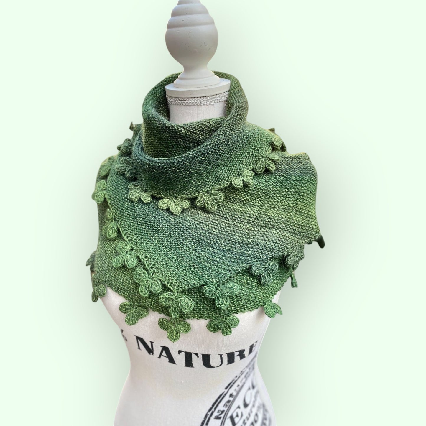 Tuch St Patrick | Einzelanleitung | Stricken | Sylvie Rasch