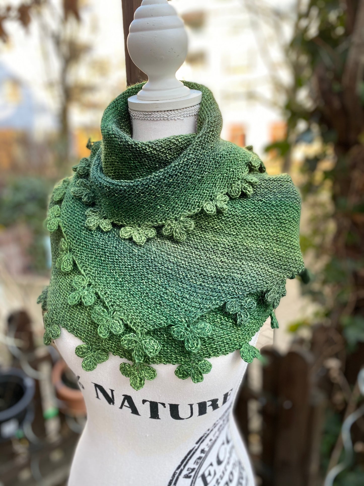Tuch St Patrick | Einzelanleitung | Stricken | Sylvie Rasch