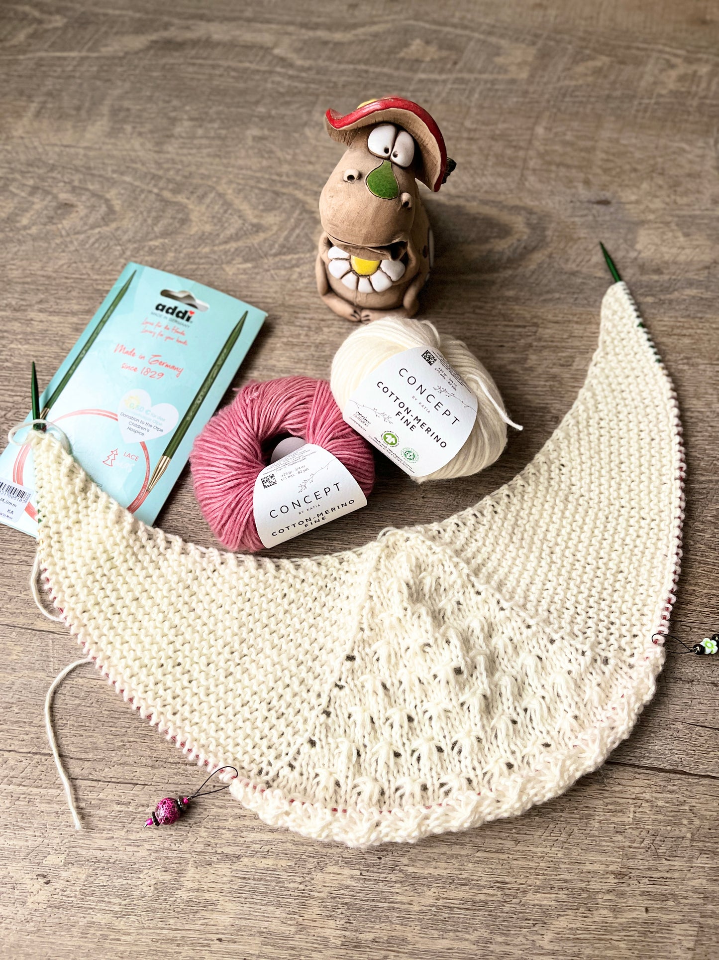 Halbrundtuch Softie | Anleitung | Stricken | Sylvie Rasch