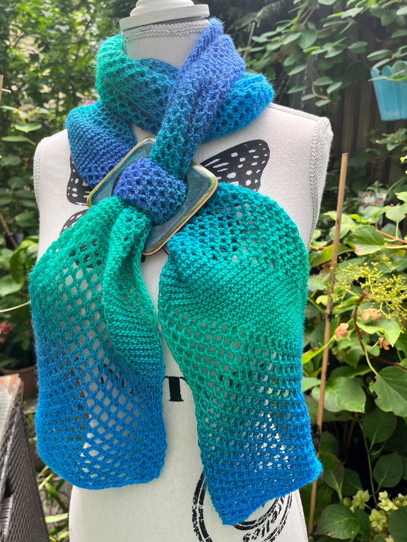 Schal Traumnixe Variante 2 | Anleitung | Stricken | Sylvie Rasch