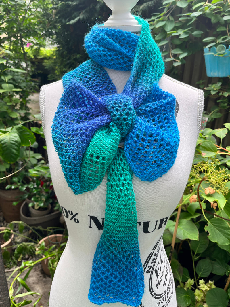 Schal Traumnixe Variante 2 | Anleitung | Stricken | Sylvie Rasch