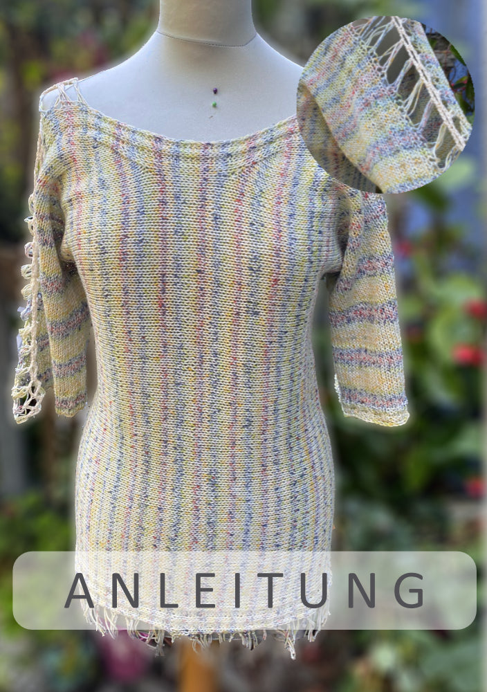Shirt OpenMind I Anleitung als PDF | Anleitung als PDF | Häkeln, Stricken | Sylvie Rasch