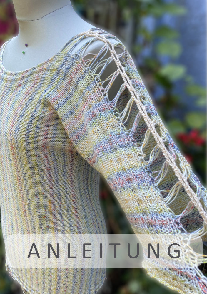 Shirt OpenMind I Anleitung als PDF | Anleitung als PDF | Häkeln, Stricken | Sylvie Rasch