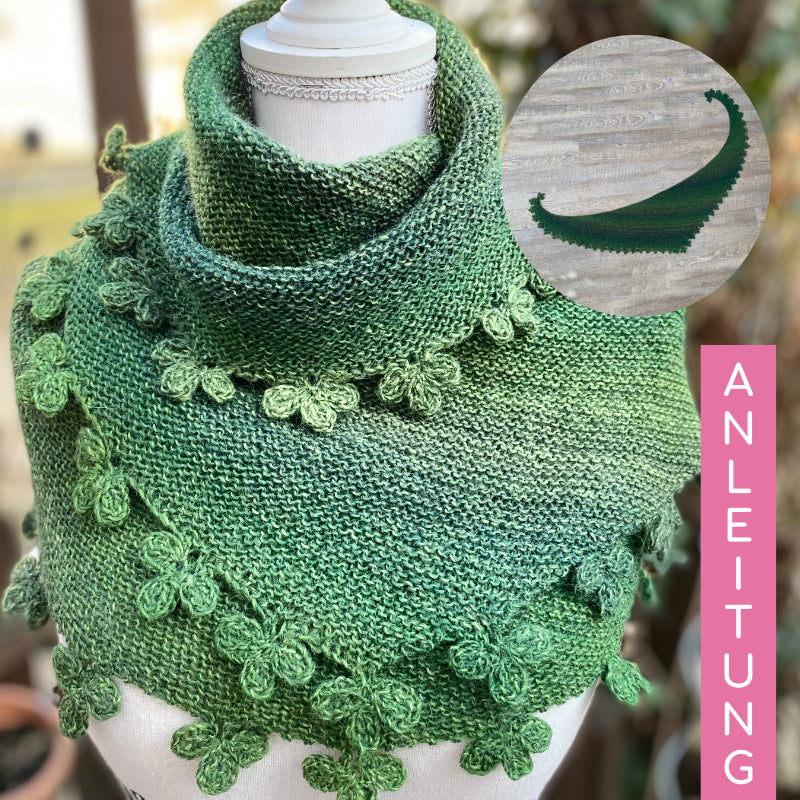 Tuch St Patrick | Einzelanleitung | Stricken | Sylvie Rasch