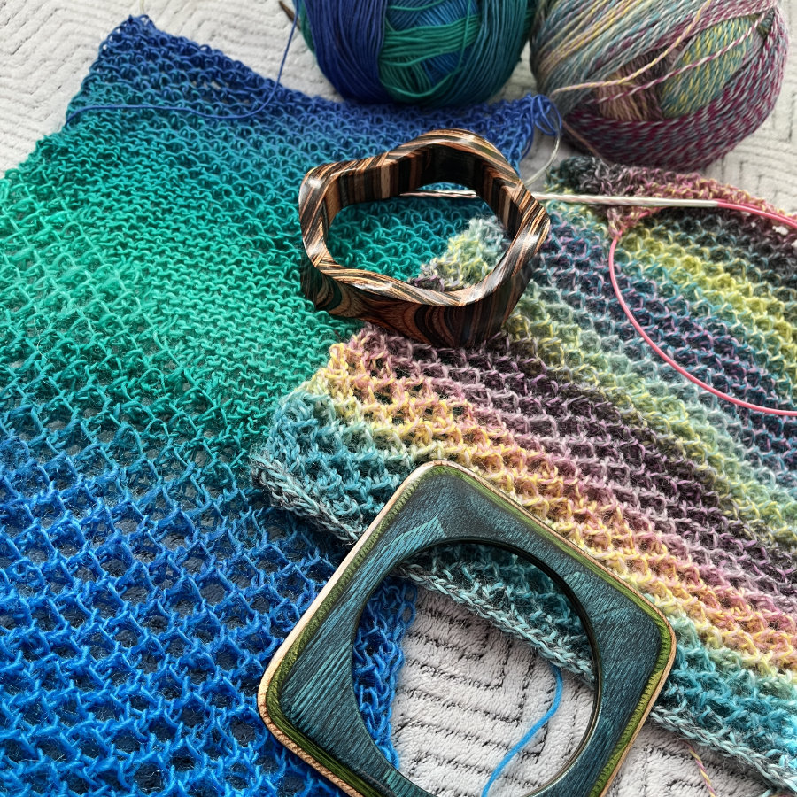 Schal Traumnixe Variante 2 | Anleitung | Stricken | Sylvie Rasch