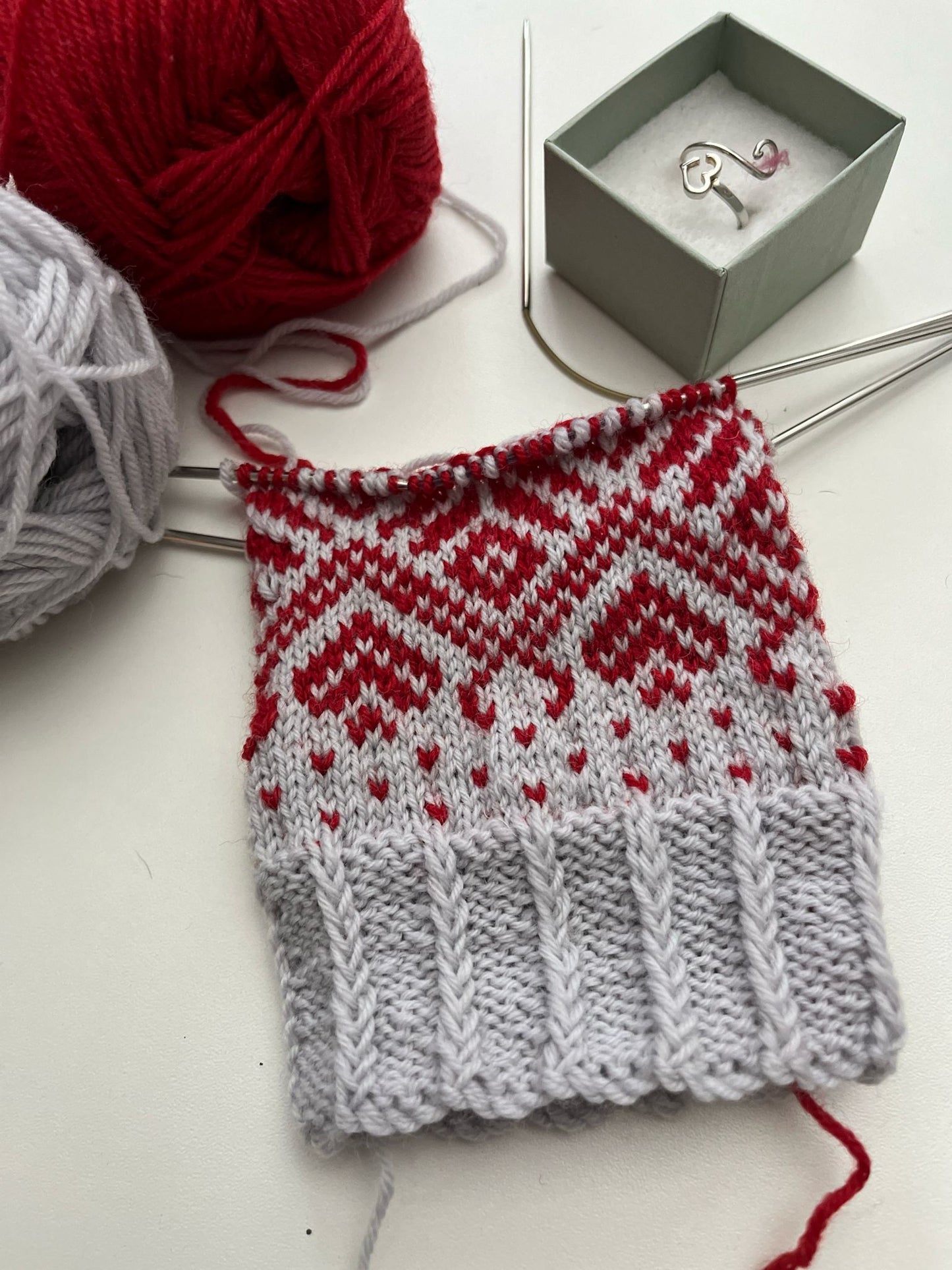 Adventssocke Weihnachtsstern | Anleitung | Stricken | Sylvie Rasch