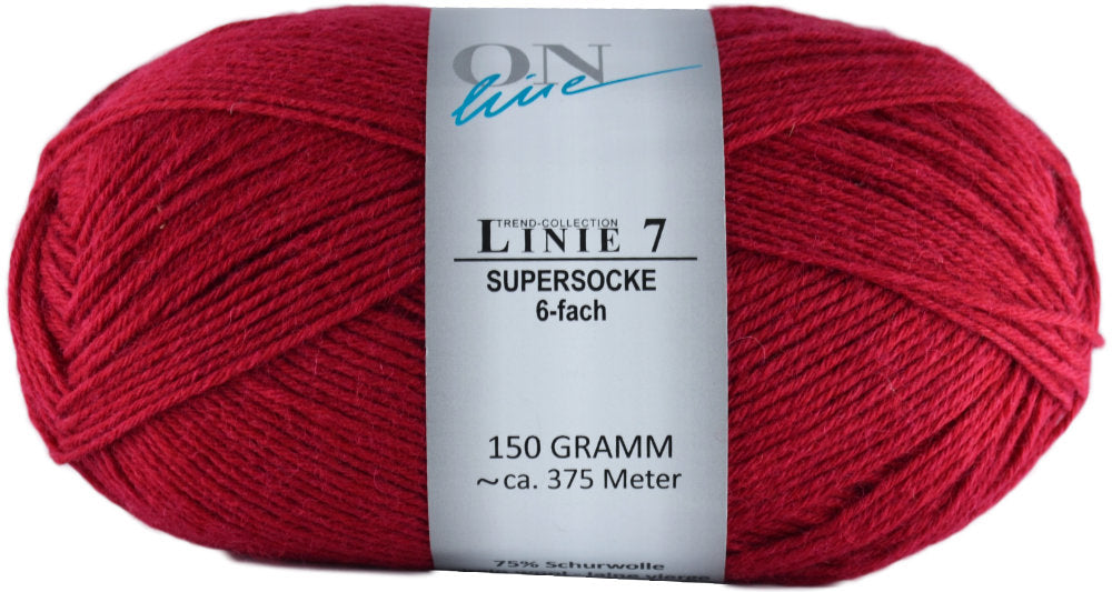 Supersocke 6-fach Linie 7 Uni von ONline