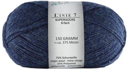 Supersocke 6-fach Linie 7 Uni von ONline