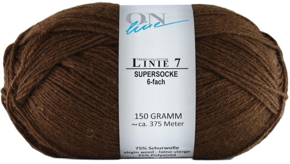 Supersocke 6-fach Linie 7 Uni von ONline