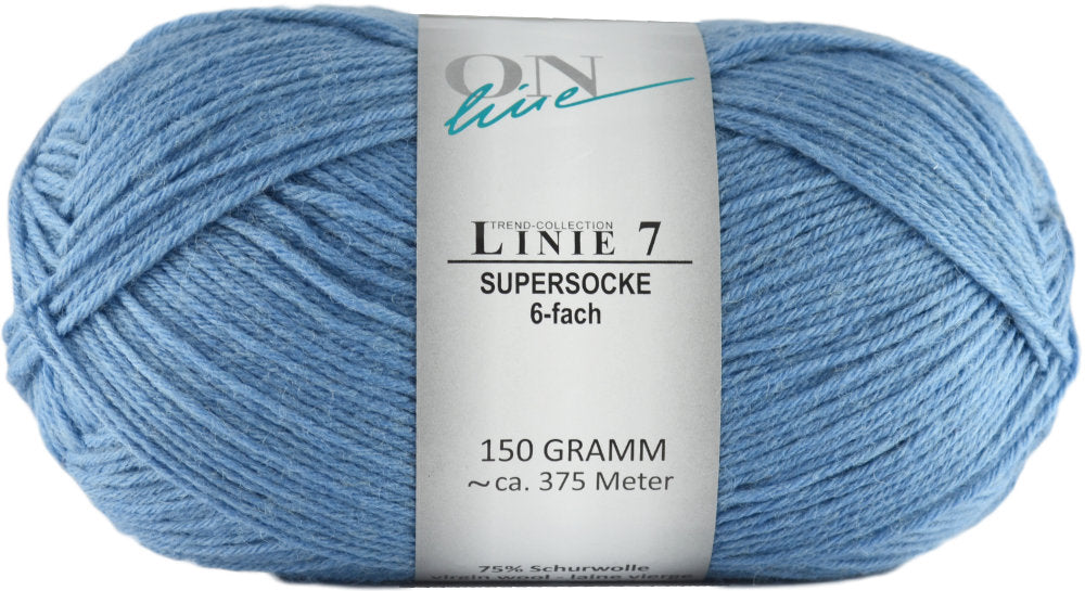 Supersocke 6-fach Linie 7 Uni von ONline