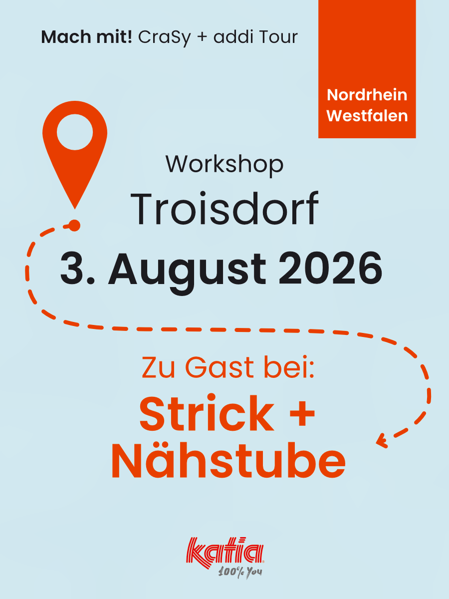 Workshop EaSy Sweater, Top Down Pullover ohne Maschenprobe inclusive Goodybag in Troisdorf
