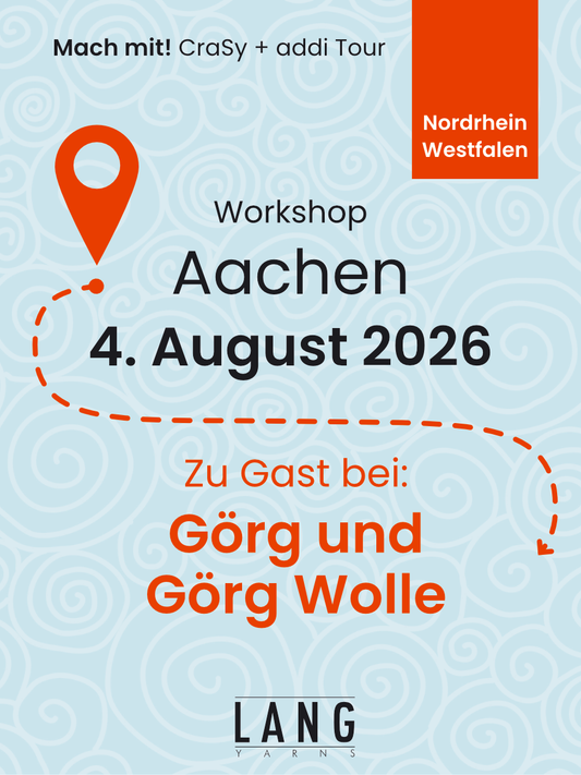 Workshop Rundpassenpullover, Top Down stricken mit und ohne Maschenprobe inclusive Goodybag in Aachen