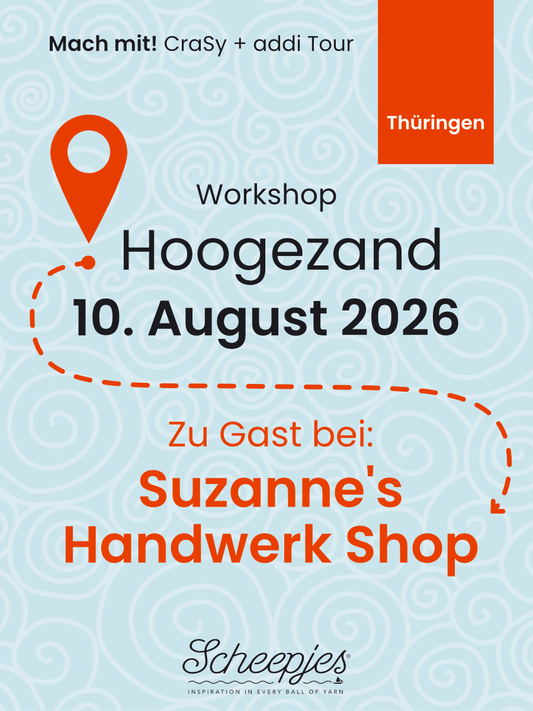 Workshop 2 Socken gleichzeitig stricken inclusive Goodybag in Tynaarlo/Niederlande