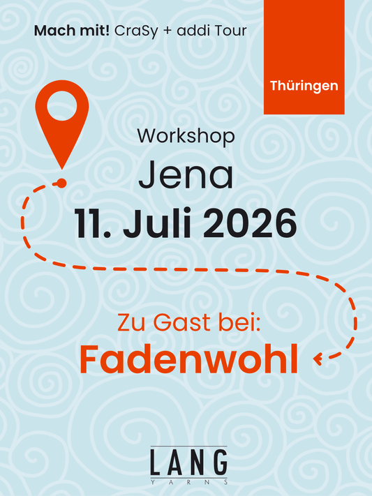 Workshop Rundpassenpullover, Top Down stricken mit und ohne Maschenprobe inclusive Goodybag in Jena