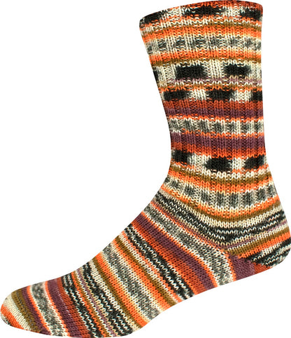 Supersocke 100 Linie 3 Color 4-fach von ONline