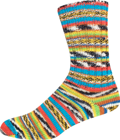 Supersocke 100 Linie 3 Color 4-fach von ONline