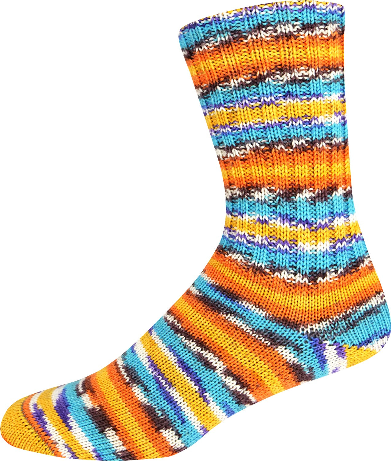 Supersocke Merino Extrafein Sort. 345 Color 4-fach von ONline