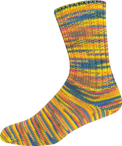 Supersocke 100 Linie 3 Color 4-fach von ONline